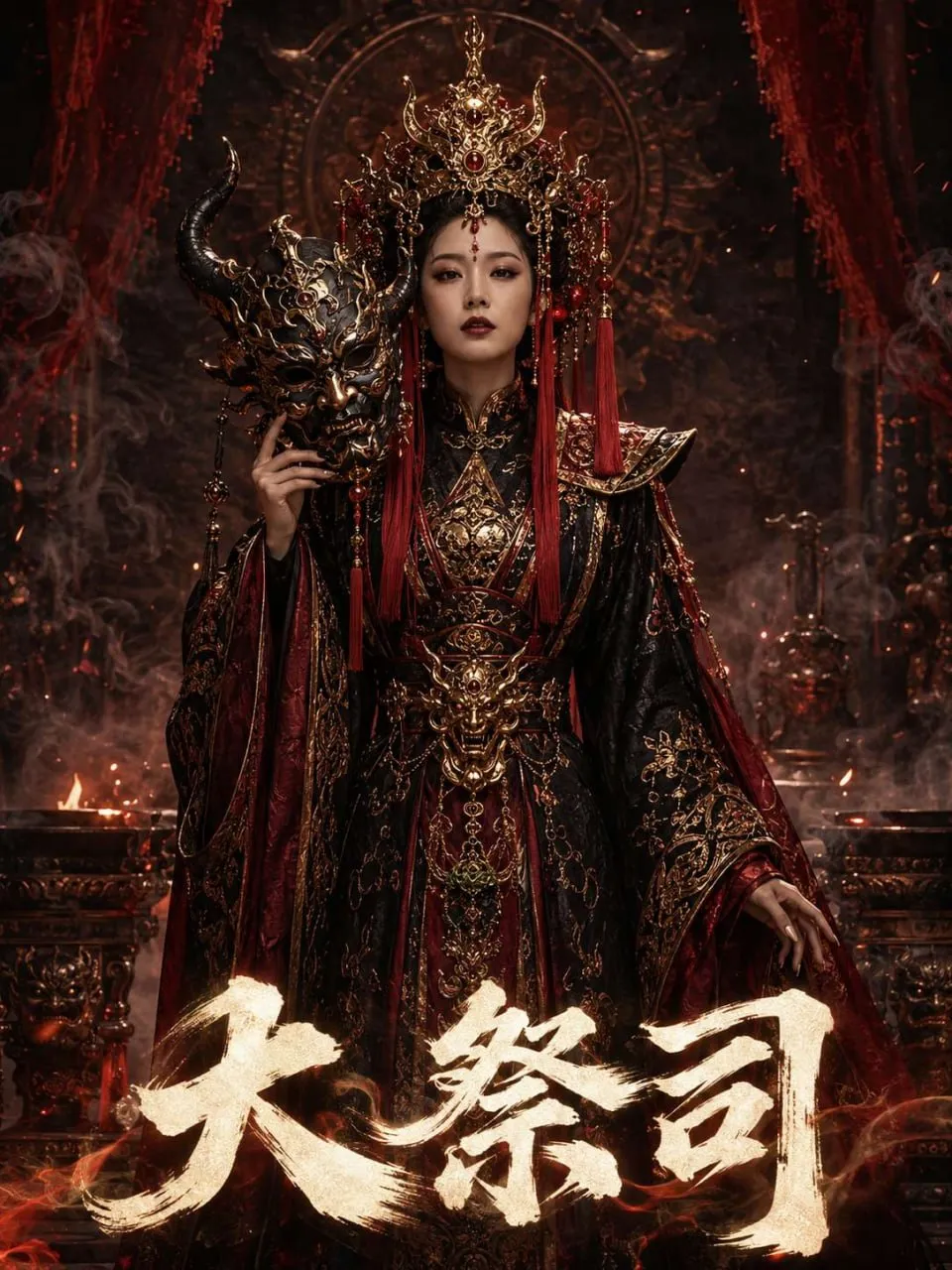 短剧封面 大祭司