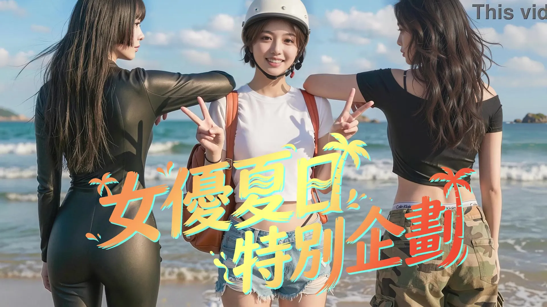 AI 真人短剧场记板剧照